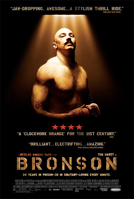 Bronson [DVD] (2008).  Directed by Nicolas Winding Refn.