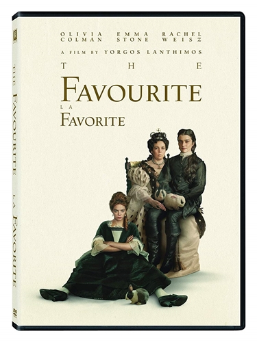 The favourite [DVD] (2018).  Directed by Yorgos Lanthimos.