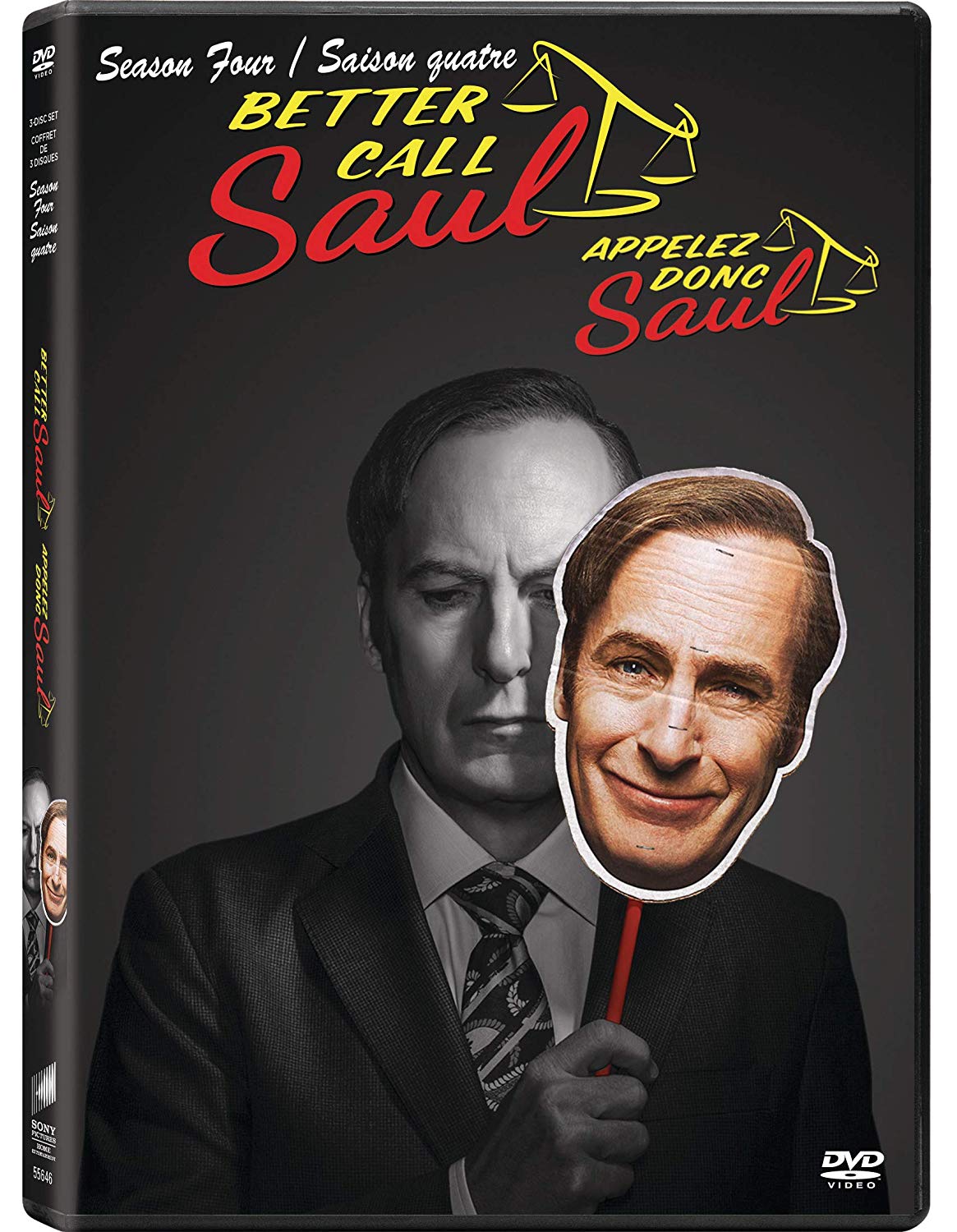 Better call Saul, season 4 [DVD] (2018).