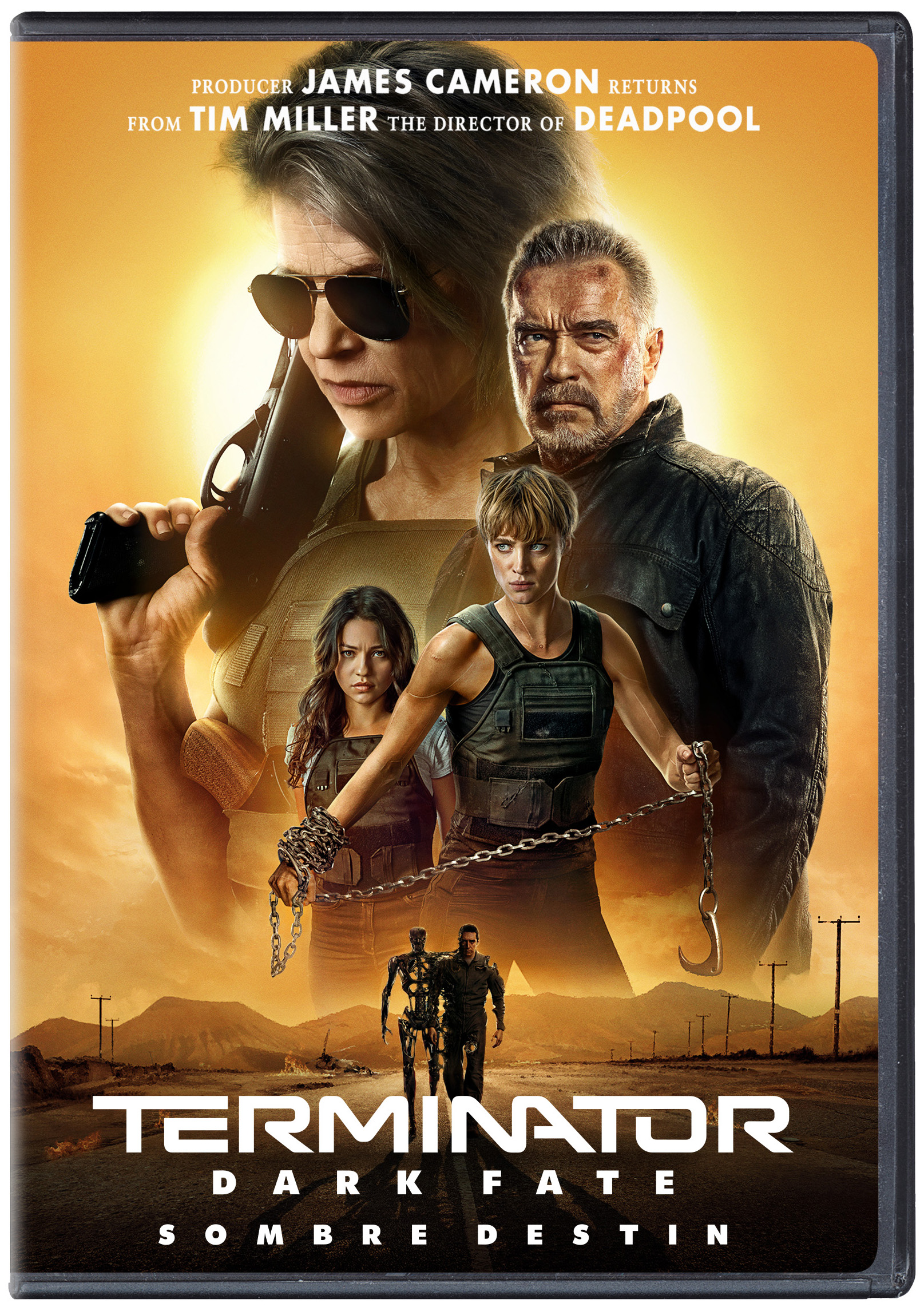 Terminator [DVD] (2019).  Directed by Tim Miller. : dark fate