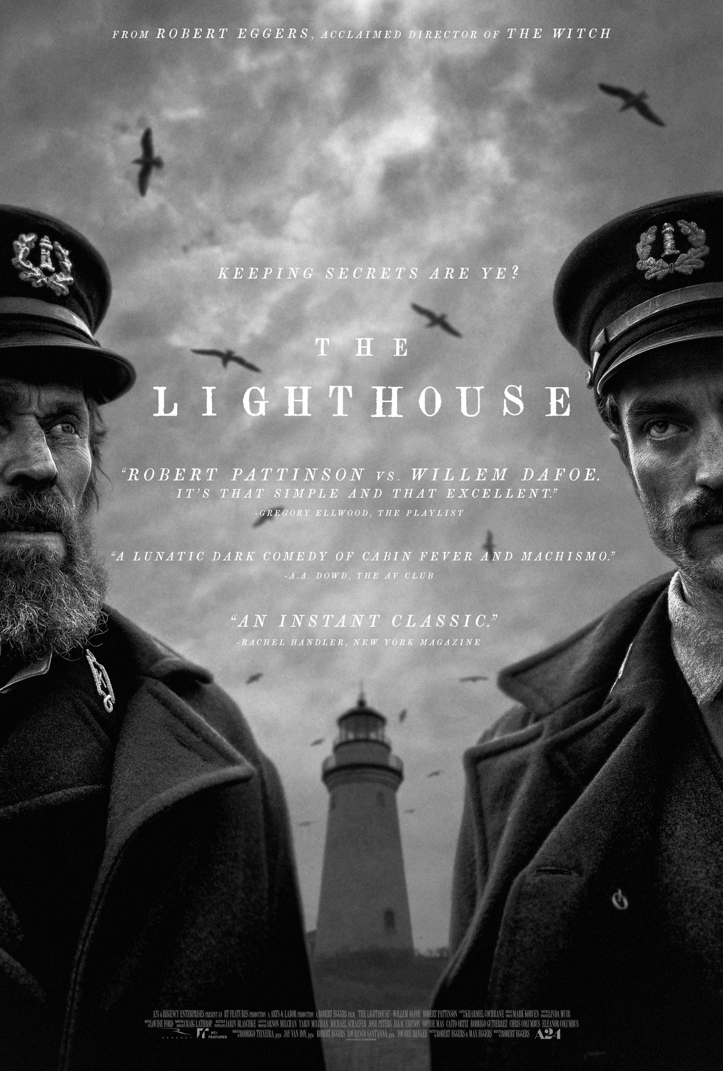 The lighthouse [DVD] (2019).  Directed by Robert Eggers.