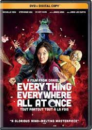 Everything everywhere all at once [DVD] (2022). Directed by Dan Kwan and Daniel Scheinert