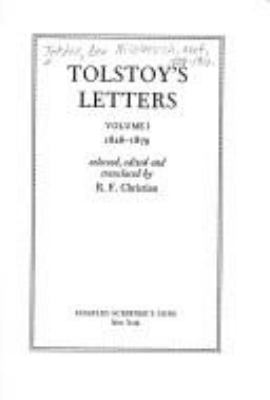Tolstoy's letters