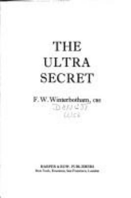 The Ultra secret