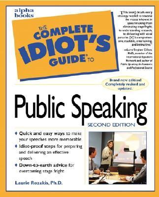 The complete idiot's guide to public speaking