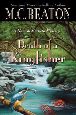 Death of a kingfisher [LP] : a Hamish Macbeth mystery