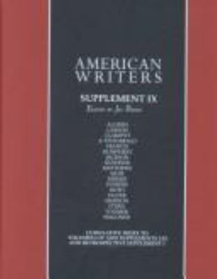 American writers : a collection of literary biographies