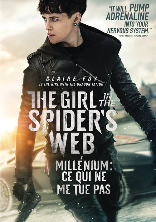 The girl in the spider's web [DVD] (2018).  Directed by Fede Álvarez.