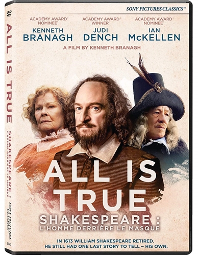 All is true [DVD] (2018).  Directed by Kenneth Branagh.