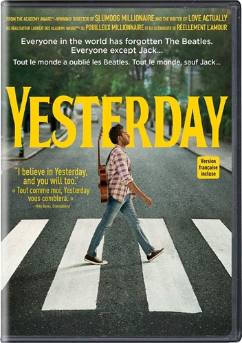 Yesterday [DVD] (2019).  Directed by Danny Boyle.