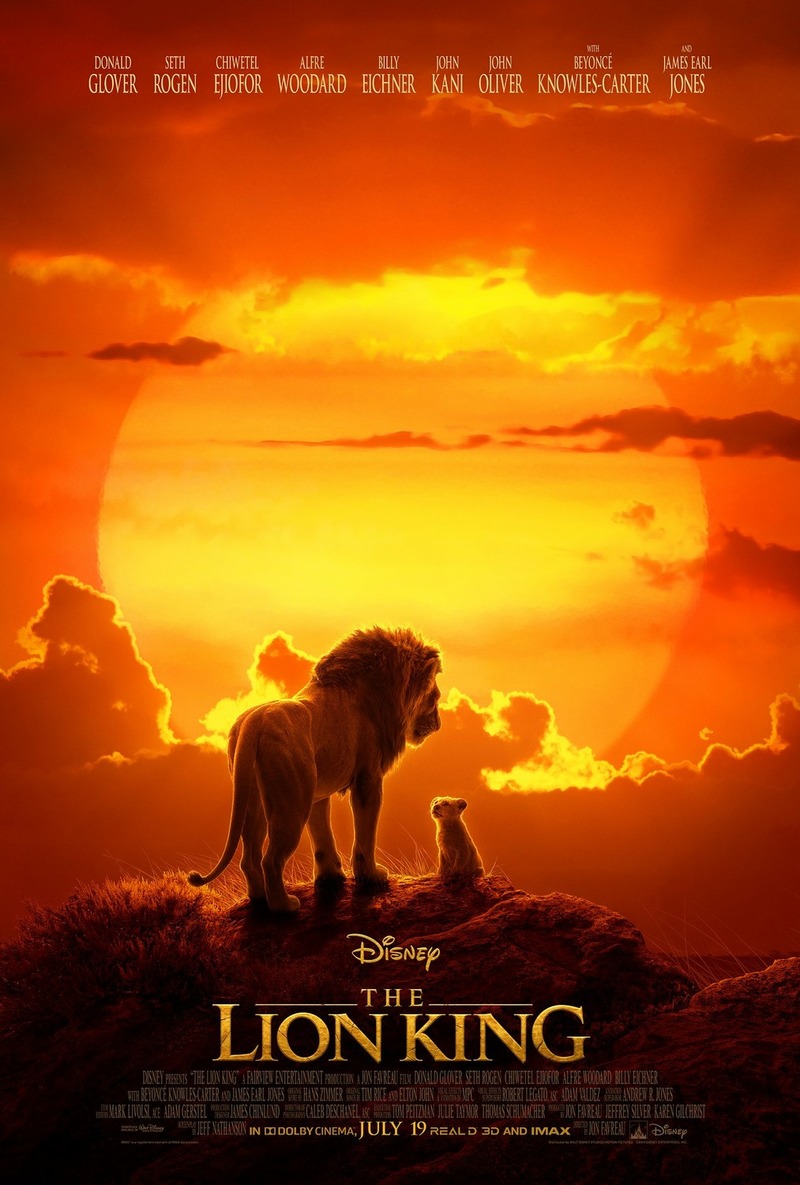 The lion king [DVD] (2019).  Directed by Jon Favreau.