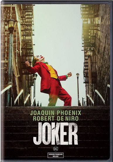 Joker [DVD] (2019).  Directed by Todd Phillips.
