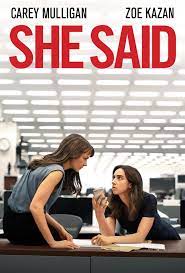 She said [DVD] (2023) Directed by Maria Schrader