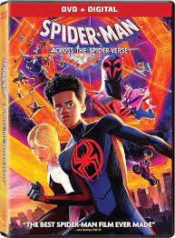 Spider-Man, across the Spider-Verse [DVD] (2023). 2-movie collection /