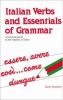 Italian verbs and essentials of grammar : a practical guide to the mastery of Italian
