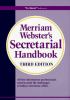 Merriam-Webster's secretarial handbook.