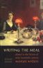 Writing the meal : dinner in the fiction of early twentieth-century women writers
