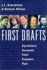 First drafts : eyewitness accounts from Canada's past