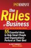 Fast company : the rules of business : 55 essential ideas to help smart people (and organizations) perform at their best