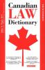 Canadian law dictionary