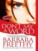 Don't say a word [eBook]