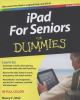 iPad for seniors for dummies