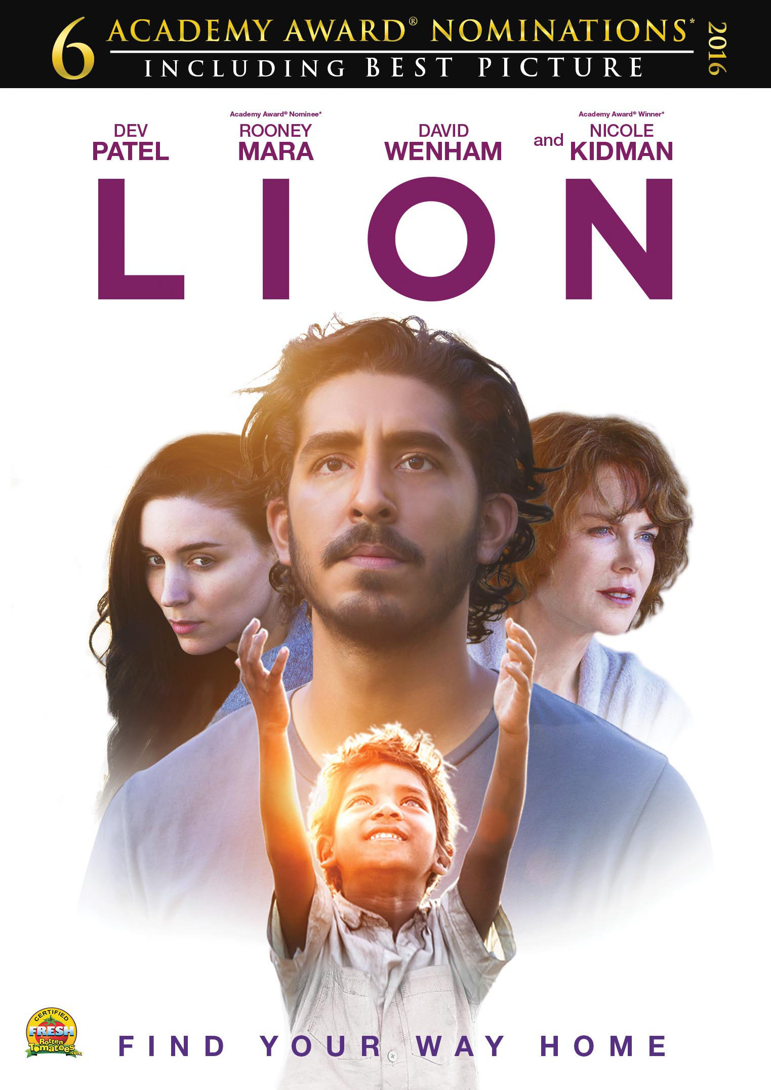 Lion [DVD] (2016).  Directed by Garth Davis