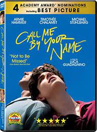 Call me by your name [DVD] (2018).  Directed by Luca Guadagnino