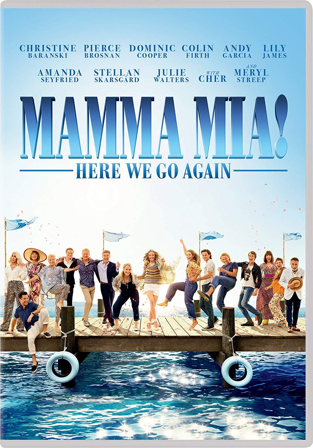 Mamma Mia! Here we go again [DVD] (2018).  Directed by Ol Parker.