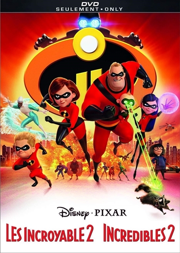 The Incredibles 2 [DVD] (2018).  Directed by Brad Bird.