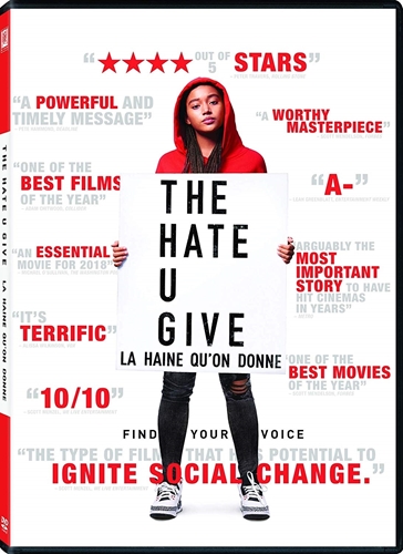 The hate u give [DVD] (2018).  Directed by George Tillman Jr.